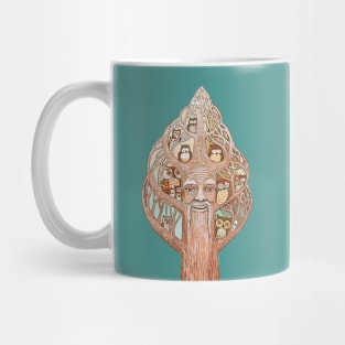 Owl tree Mug